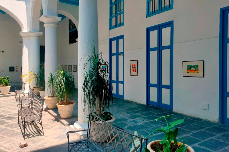 exposition d'illustration à la galerie d'art de Cuba