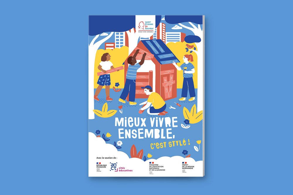 livret pédagogique illustré réalisé avec l'agence La Petite Boite